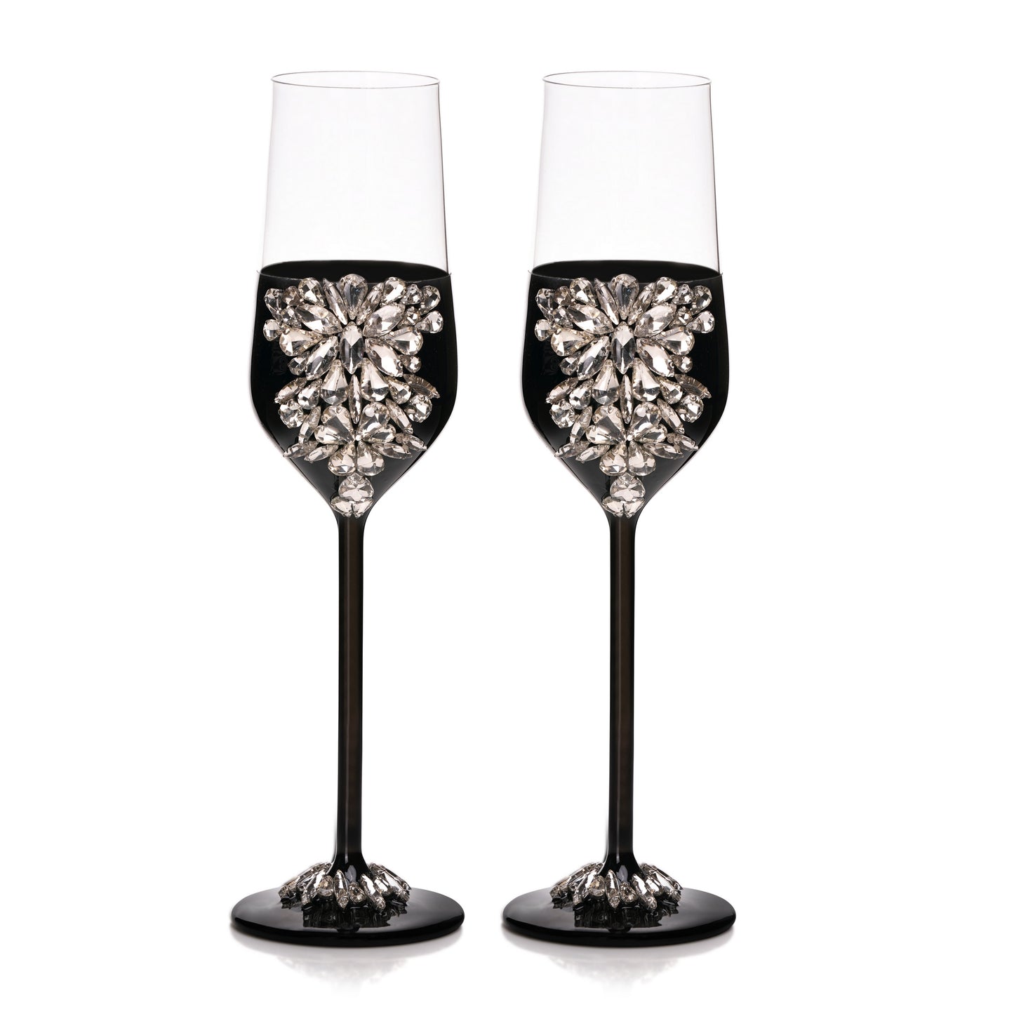 Flute Couture Noir - Set of 2