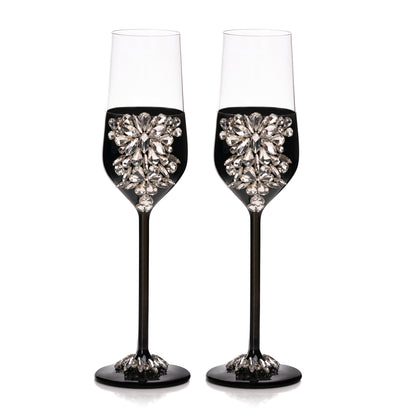 Flute Couture Noir - Set of 2