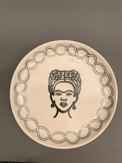 Frida Forever Platter stoneware platter from august.org.in home decor