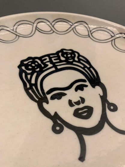 Frida Forever Platter stoneware platter from august.org.in home decor